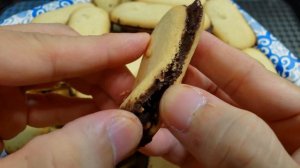 These are Milano Double Dark Chocolate Sandwich Cookies