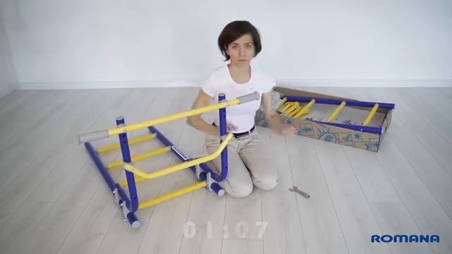 Шведская стенка ROMANA Next Top +Next Pastel смотреть онлайн