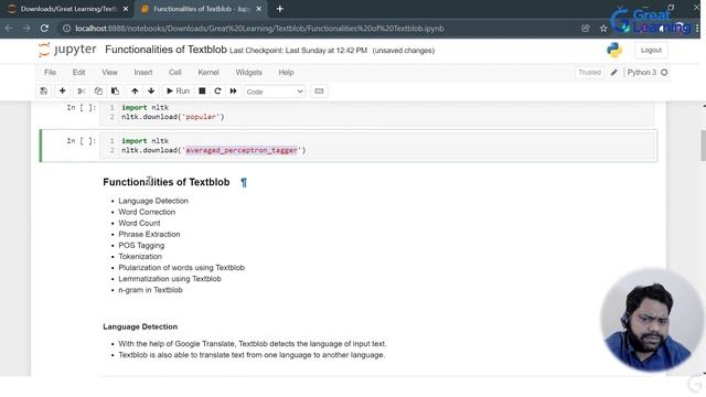 Textblob | NLP Tutorial for Beginners | Natural Language Processing | Great Learning