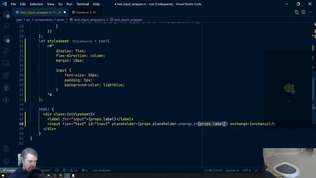 Styling the Text Input Form Field Wrapper - Livestream VOD 2022-03-03 смотреть онлайн