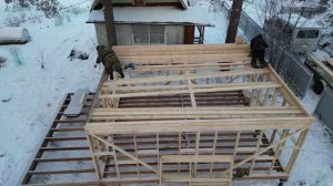 Каркасный дачный домик 8,5х5 #4