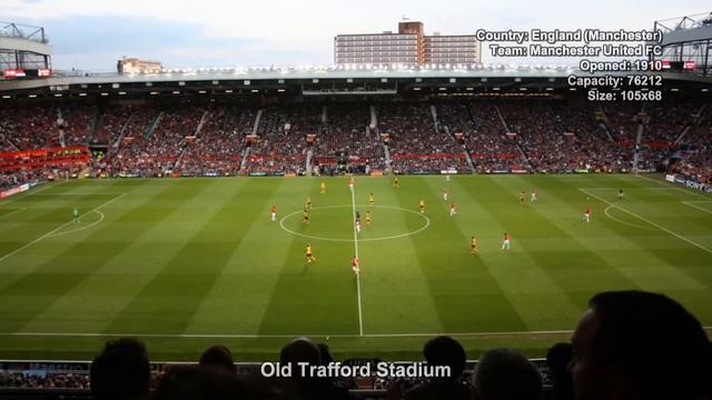 #379. Футбольный стадион Old Trafford Stadium (Англия) смотреть онлайн