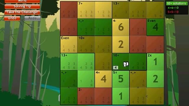 Square Logic Everyday Genius - Forest - Bridge Levels 8 - 13 смотреть онлайн