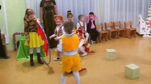 Новогодний утренник ЦИРК. Выступление дрессированных тигров