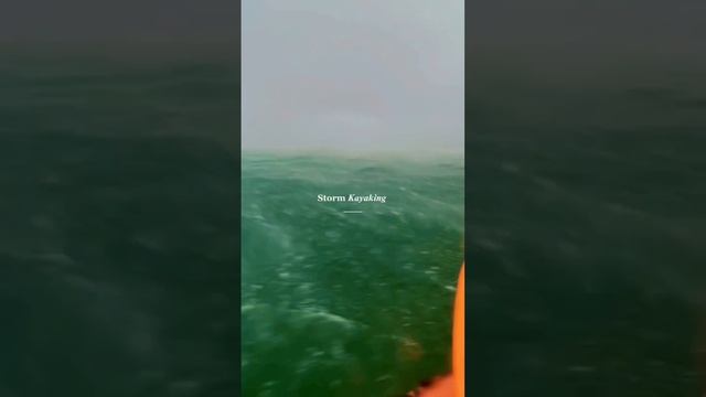 I went Kayaking and got trapped in a Storm ? #kayak #storm #sea #ocean #kayaking #scooter