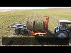 Отзыв механизатора на Подборщик-транспортировщик рулонов TRB