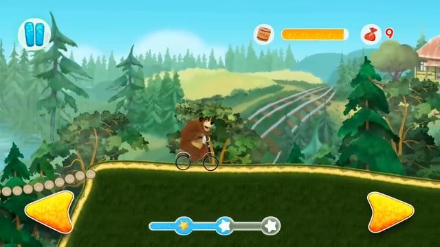 Masha and the Bear: Hill Climb and Car Games смотреть онлайн