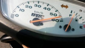 Разгон Honda DIO 35 SR