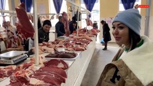 УЗБЕКИСТАН! Самый СЛАДКИЙ БАЗАР! Узбекская ШАУРМА! ШАШЛЫК - 2 метра! Уличная ЕДА! НАВОИ!