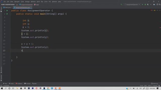 Assignment Operators in Java |Tutorial #17