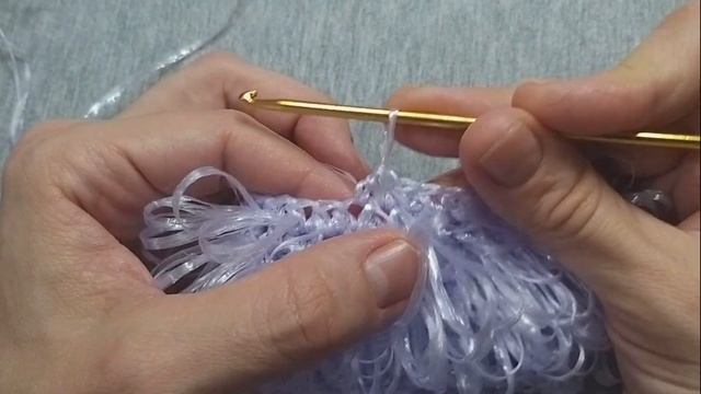 ПЫШНАЯ и МЯГКАЯ МОЧАЛКА крючком. Подойдет и для ДЕТЕЙ.