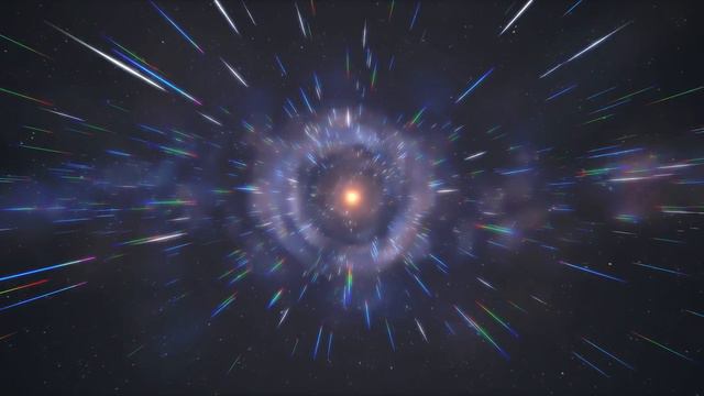 4K Warp-Speed Animation ~ TikTok Tunnel Trend ~Hyper-Space Wallpaper | Star Trek Tribute | 5K 60fps