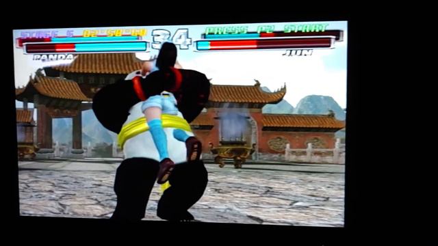 Tekken Tag Tournament Panda Bear Hug on Jun Ko Ryona смотреть онлайн
