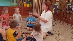 театральный кружок с детьми группы овз