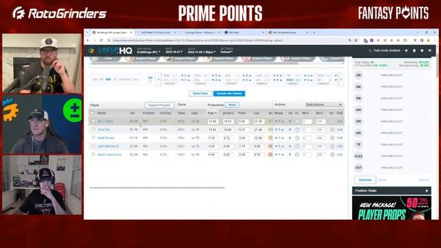 NFL PRIME POINTS: EARLY WEEK NFL PICKS & PREDICTIONS - WEEK 9