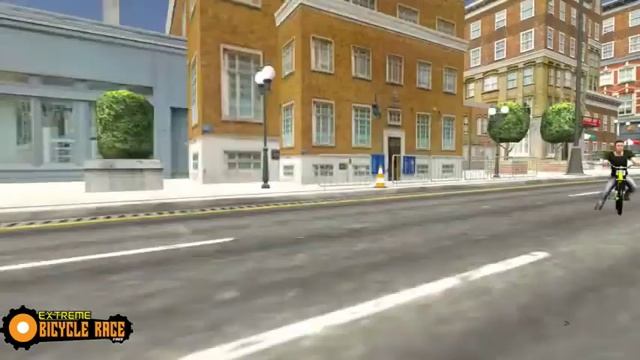 BMX Extreme Bicycle Race