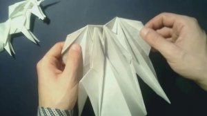 #16 Origami Unicorn by Roman Diaz (part 2 of 3) - Yakomoga Origami tutorial