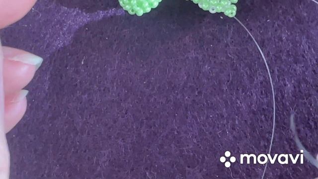 Третья часть видео. Динозаврик амигуруми из бисера#бисероплетение #амигурумиизбисера #amigurumi #ре