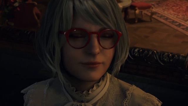 romantic + wellington glasses ashley graham resident evil 4 remake scenepack (all castle cutscenes)