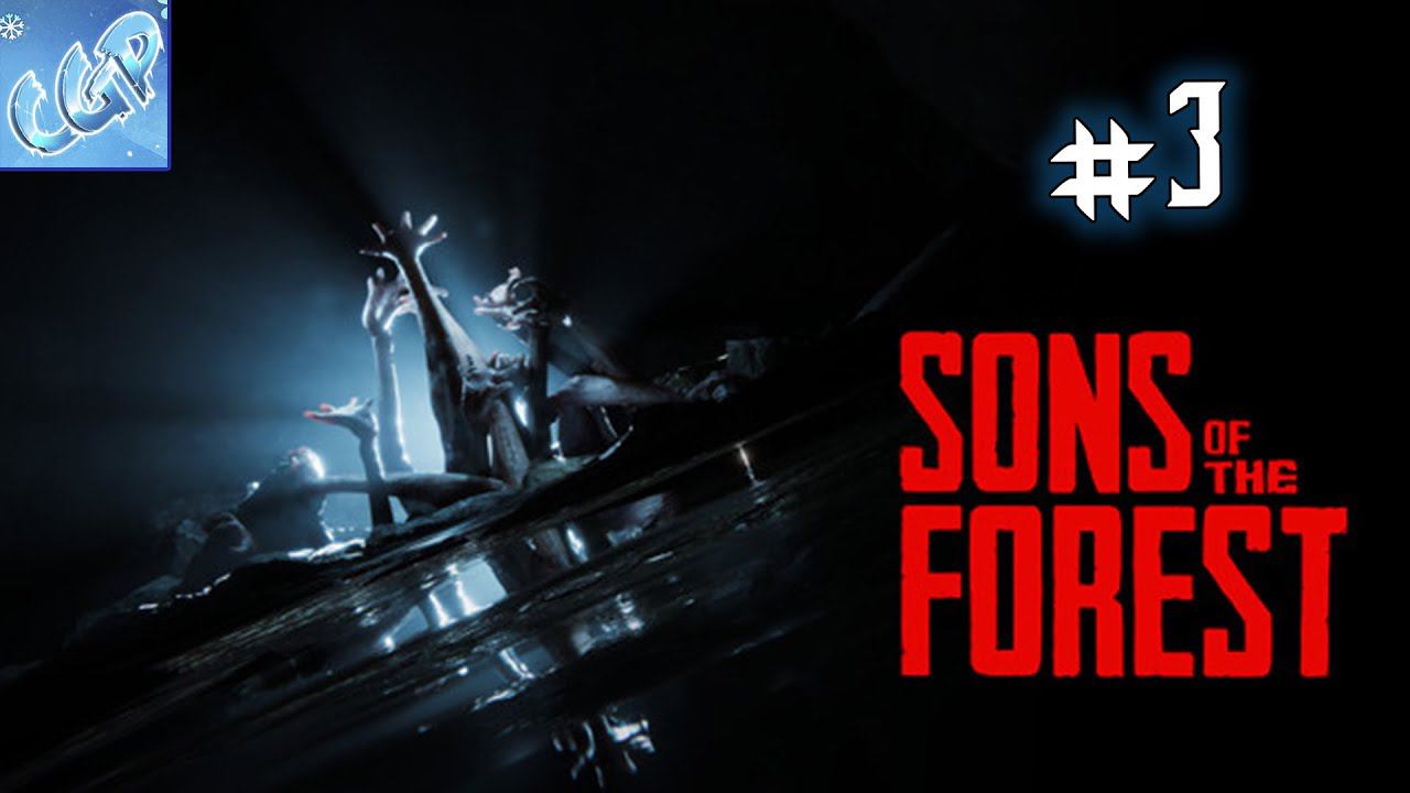 Sons Of The Forest ► Огромная пещера с гарпуном! Прохождение игры - 3