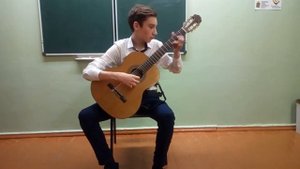 Паничев Андрей 1. Ф. Сор Рондо ре мажор 2. А. Петров Вальс