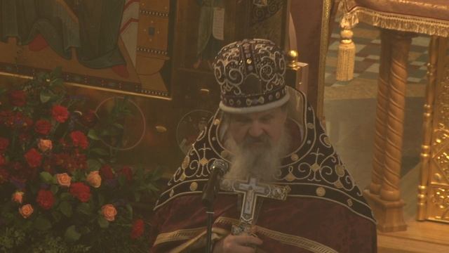 Проповедь о. Андрея на престольный праздник Державной иконы Божией Матери 15.03.2023 смотреть онлайн