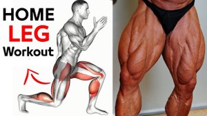 6 УПРАЖНЕНИЙ ДЛЯ НОГ В ДОМАШНИХ УСЛОВИЯХ | ГАНТЕЛИ И ТЕСЬМА |