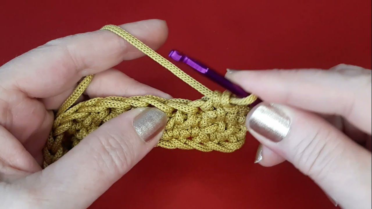 Новинка!!! Простой рельефный узор крючком. смотреть онлайн