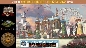 Итоги археологического события 2022 в Forge of Empires (бета)