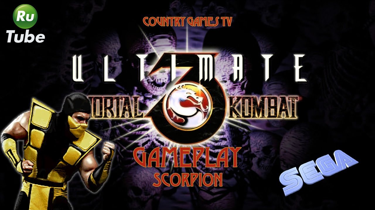 Ultimate Mortal Kombat 3: Scorpion (Sega)