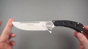 Складной пчак Viking Nordway "Восток" клинок D2, рукоять G10, краткий видео обзор и распаковка