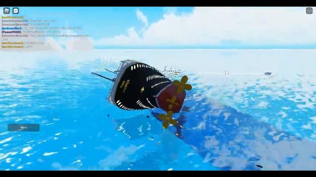 Roblox Tiny Sailors World. Sinking of the S.S TITAN. смотреть онлайн