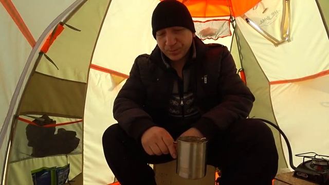 Зимняя рыбалка.Последний лед на Осколе,село Яцковка.