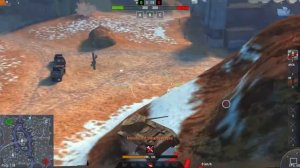 World of Tanks Blitz Flying Tank Glitch!!