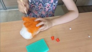 Обзор на набор для творчества "Валяние из шерсти. Лисица", бренд Bondibon