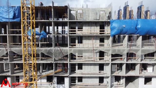 Защитно улавливающая сетка на строительных объектах . Установка ЗУС на строительных площадках. смотреть онлайн