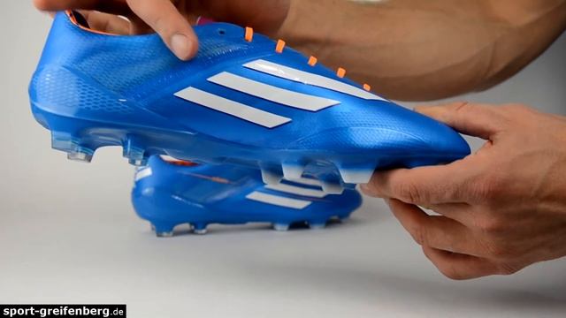 Adidas F50 adizero TRX FG IV Samba Edition solar blue смотреть онлайн