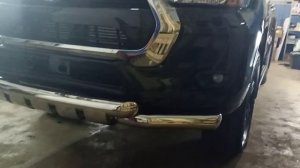 Защита переднего бампера для Toyota Hilux