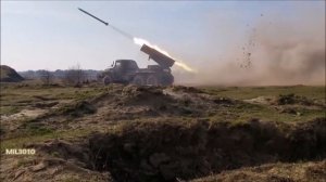?БМ 21 ГРАД НА ПОЛИГОНЕ В УКРАИНЕ?/УЧЕБНЫЕ СТРЕЛЬБЫ