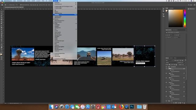 Photoshop Aktion: die Photoshop Vorlage für Instagram, Linkedin und Facebook смотреть онлайн