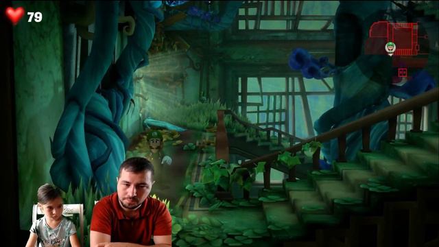 Срочно! Амина увидела привидение, Папа потерял дар речи Let's Play Luigi's Mansion 3 Nintendo Switc смотреть онлайн