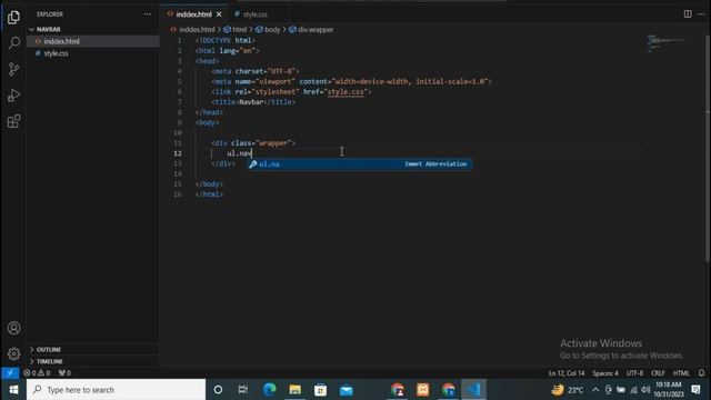 How to create responsive navbar using HTML CSS | Navigation Menu | Web Development tutorial
