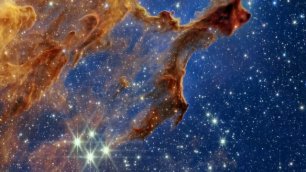 Космический телескоп «Джеймс Уэбб» передал новый снимок «Столпов Творения»
