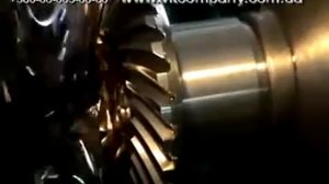 нарезка конического зуба на зубофрезерном станке