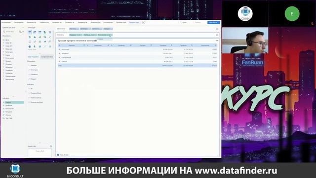 Обучение Fine BI #1. Дашборд на FineBI за 1 час, что такое Spider и Direct