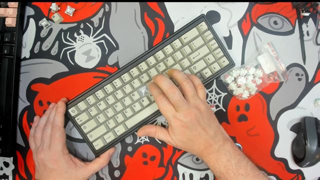 Outemu Cream Pink Linear Switch Review #Linear #Thock #mechanicalkeyboards
