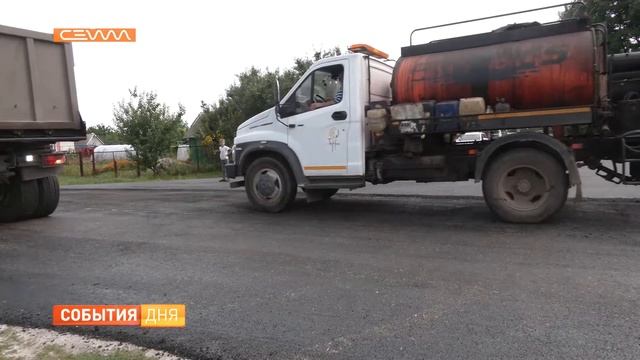 Дорожники ведут ремонт на улице Трубной в Курске смотреть онлайн