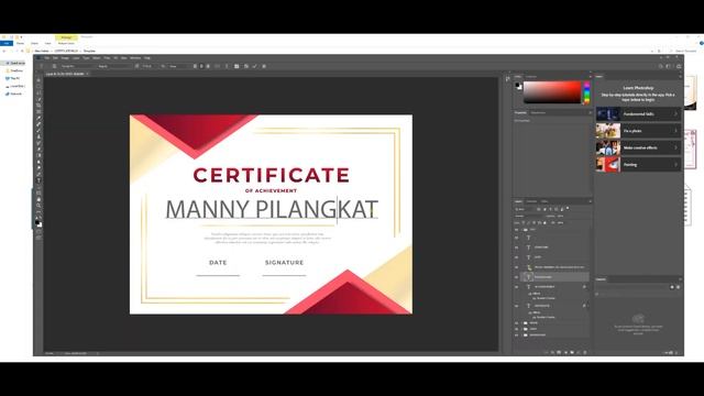 CERTIFICATE PSD TEMPLATE (PHOTOSHOP) and DOCX TEMPLATE (MICROSOFT WORLD) - FREE DOWNLOAD - NEW 2022 смотреть онлайн