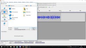 Как сохранить запись (файл) в программе (аудасити) Audacity