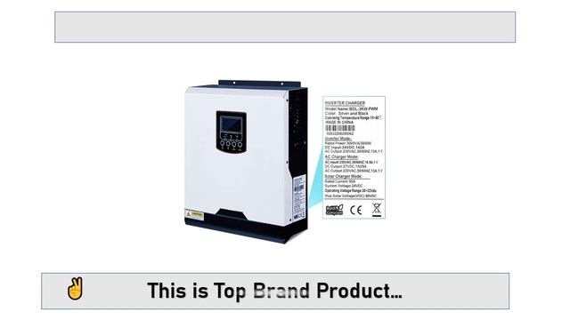 Daxtromn 3000W Hybrid Solar Inverter